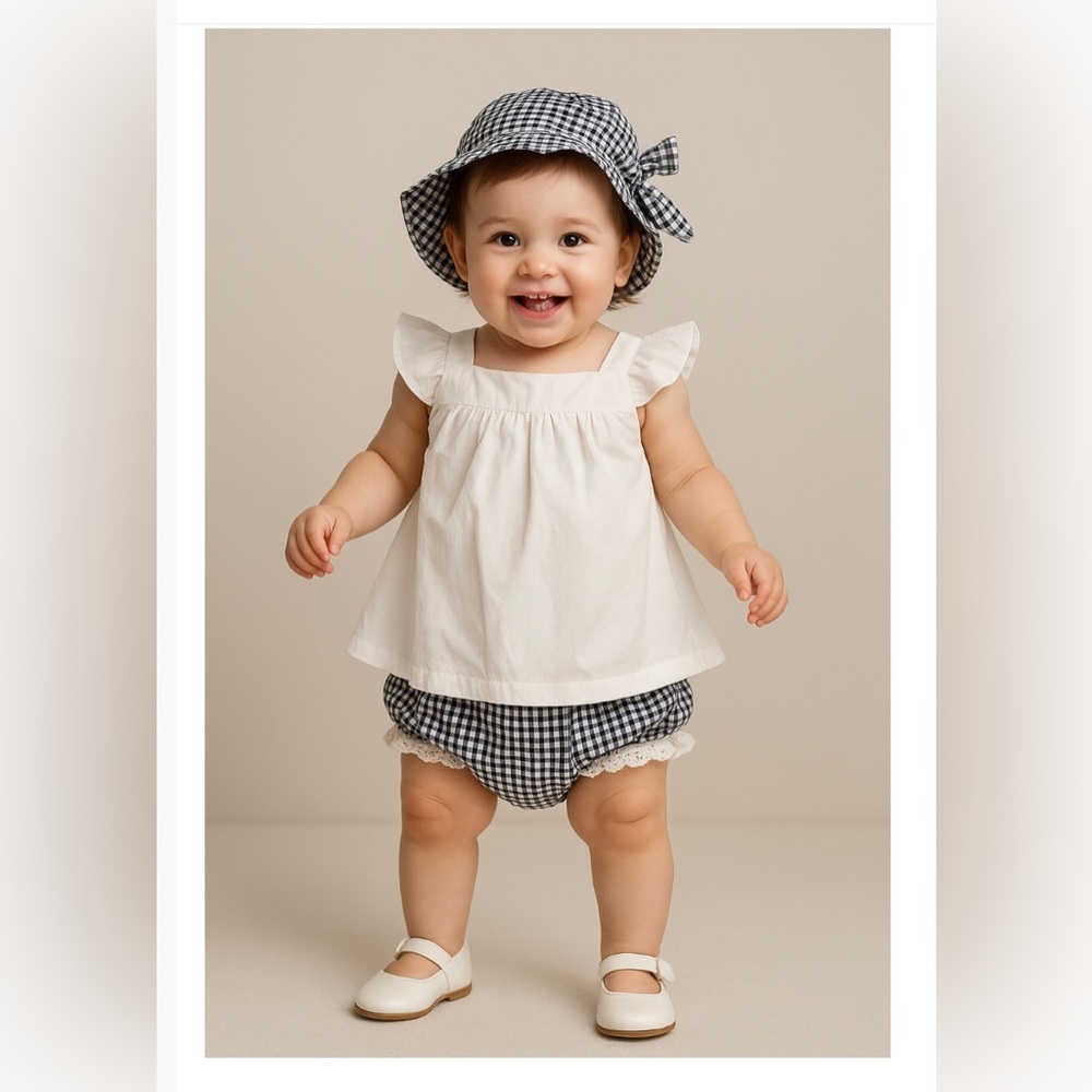 Baby girl matching set
